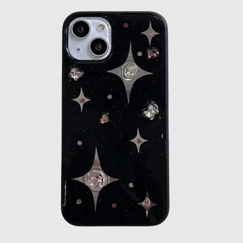 New 3D Rhinestone iPhone 15 case